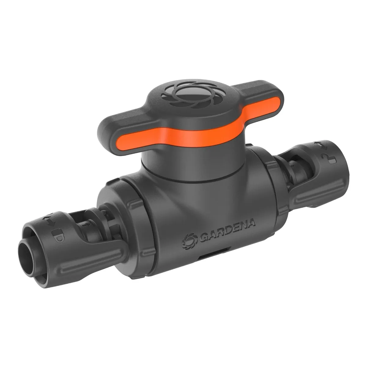Gardena Robinet d'arret 1/2 13mm - Connexion «Quick & Easy» - 13207-20
