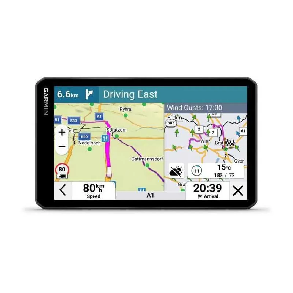 Garmin GPS poids-lourds Dezl LGV720 - 7 pouces