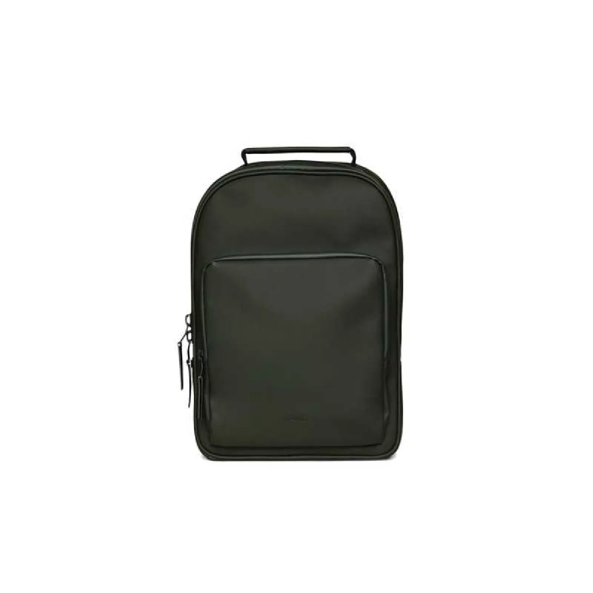Rains Noir Sac À Dos Pour Ordinateur Portable Book Daypack