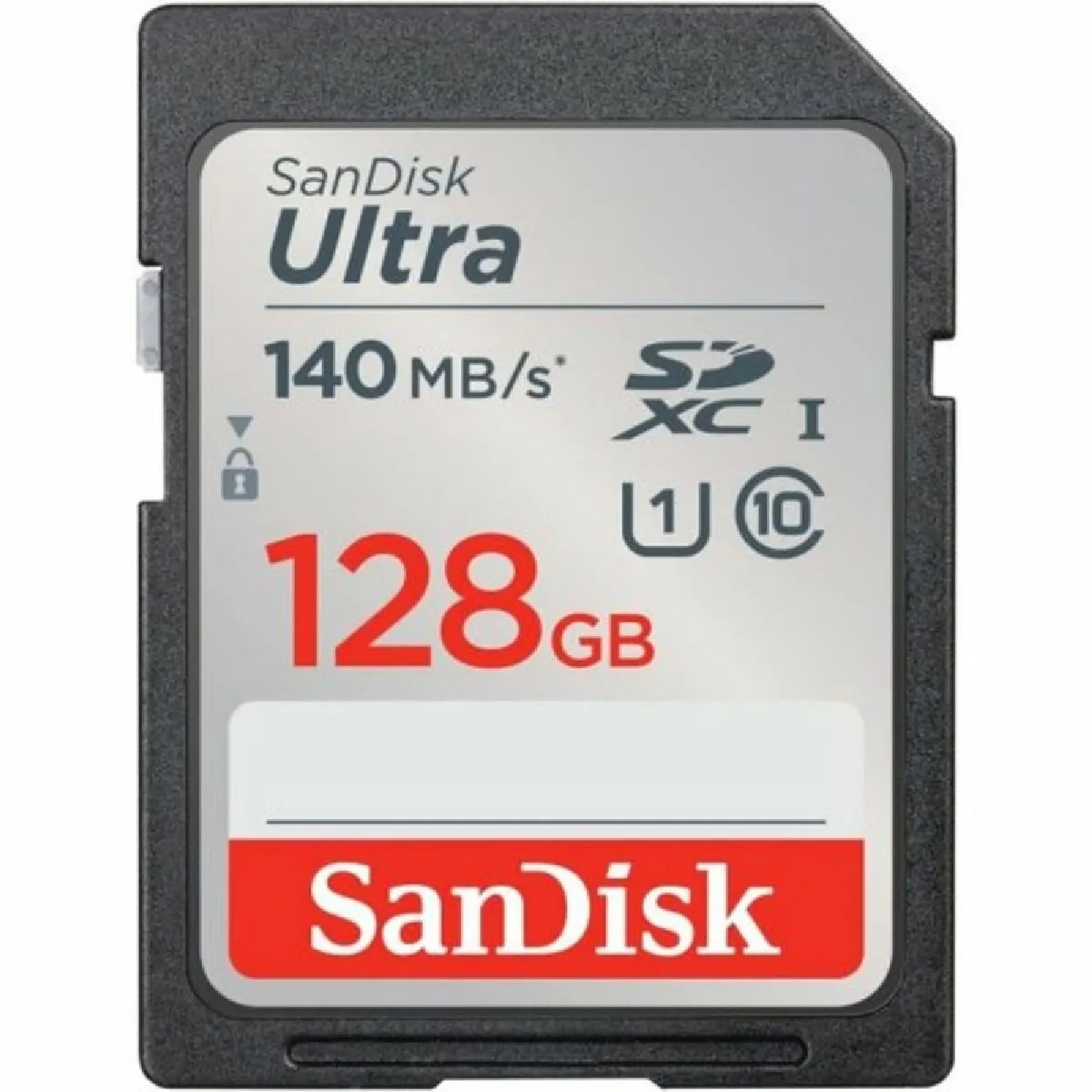 SanDisk Ultra SDXC UHS-I U1 128 Go 140 Mo/s