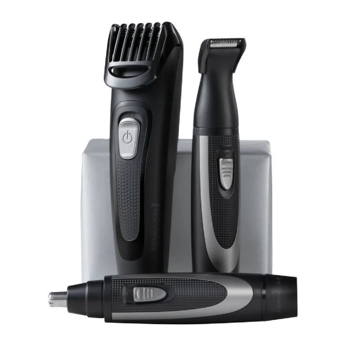 Kit pour la barbe REMINGTON The Works Tondeuse auto affûtée Peigne réglable Autonomie 45 min USB - vue 2