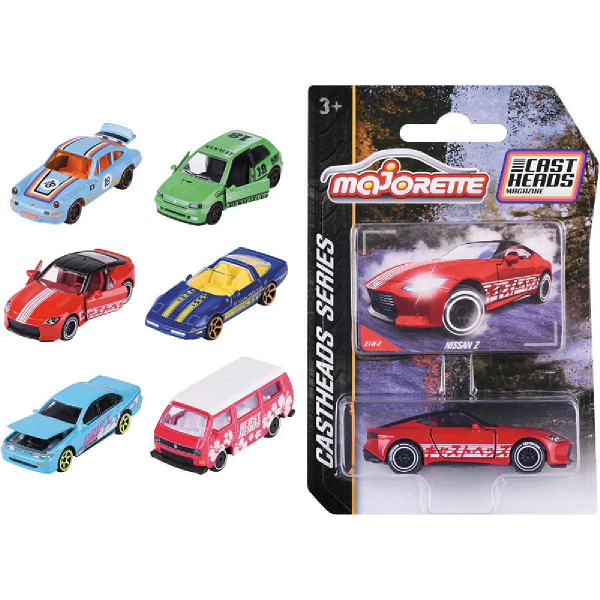 VEH 1 64 MAJO CASTHEADS ASS* Smoby SMY212054210