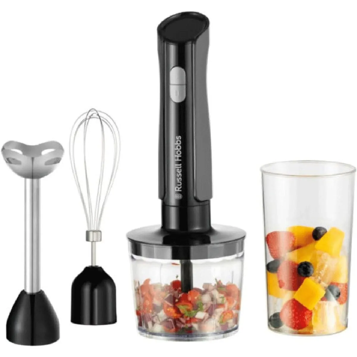 RUSSELL HOBBS  Mixeur Plongeant 3-en-1 Gris Mat 27141-56 - 500 W
