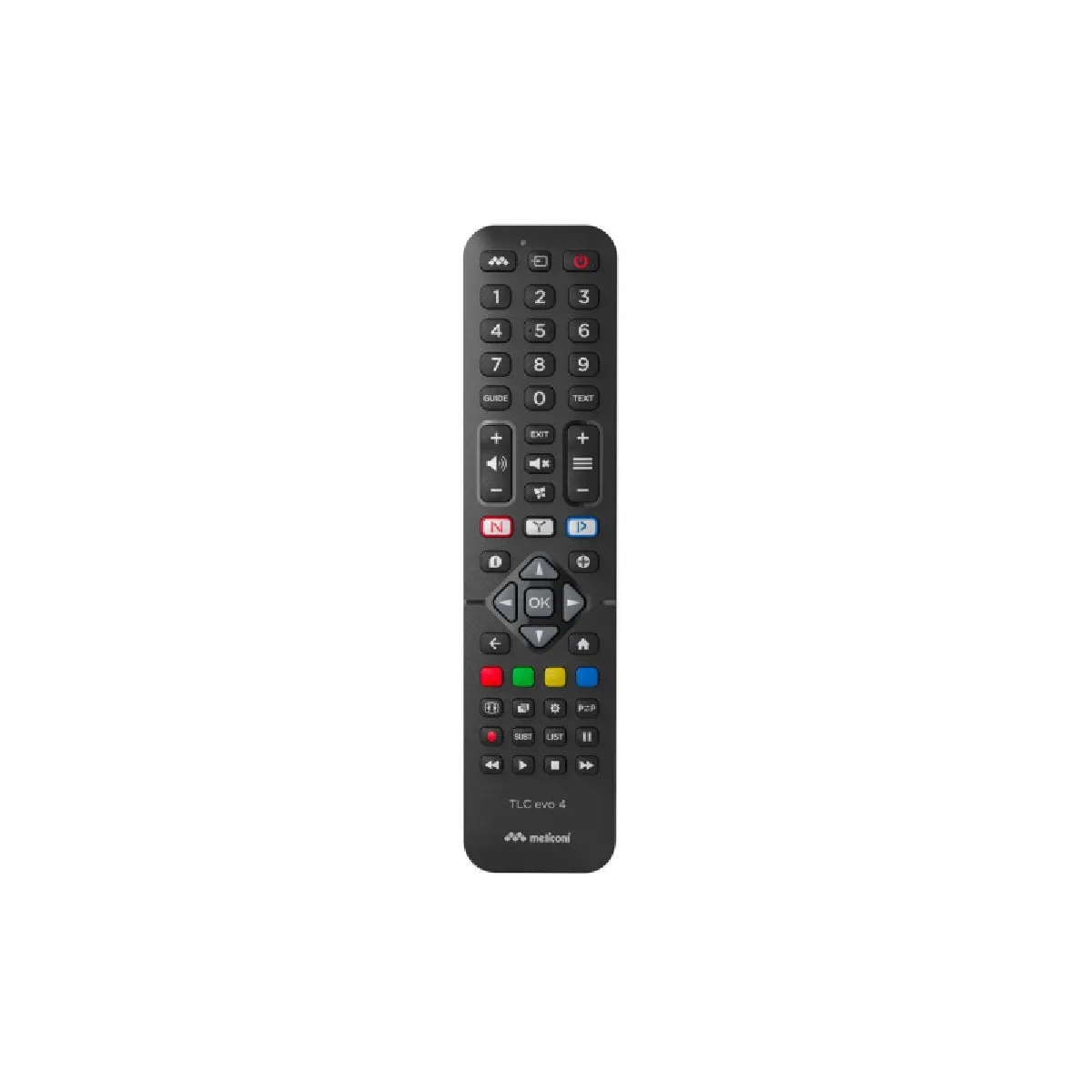 Meliconi Noir Télécommande De Remplacement Evo.4 Pour Tv Philips - Image 3