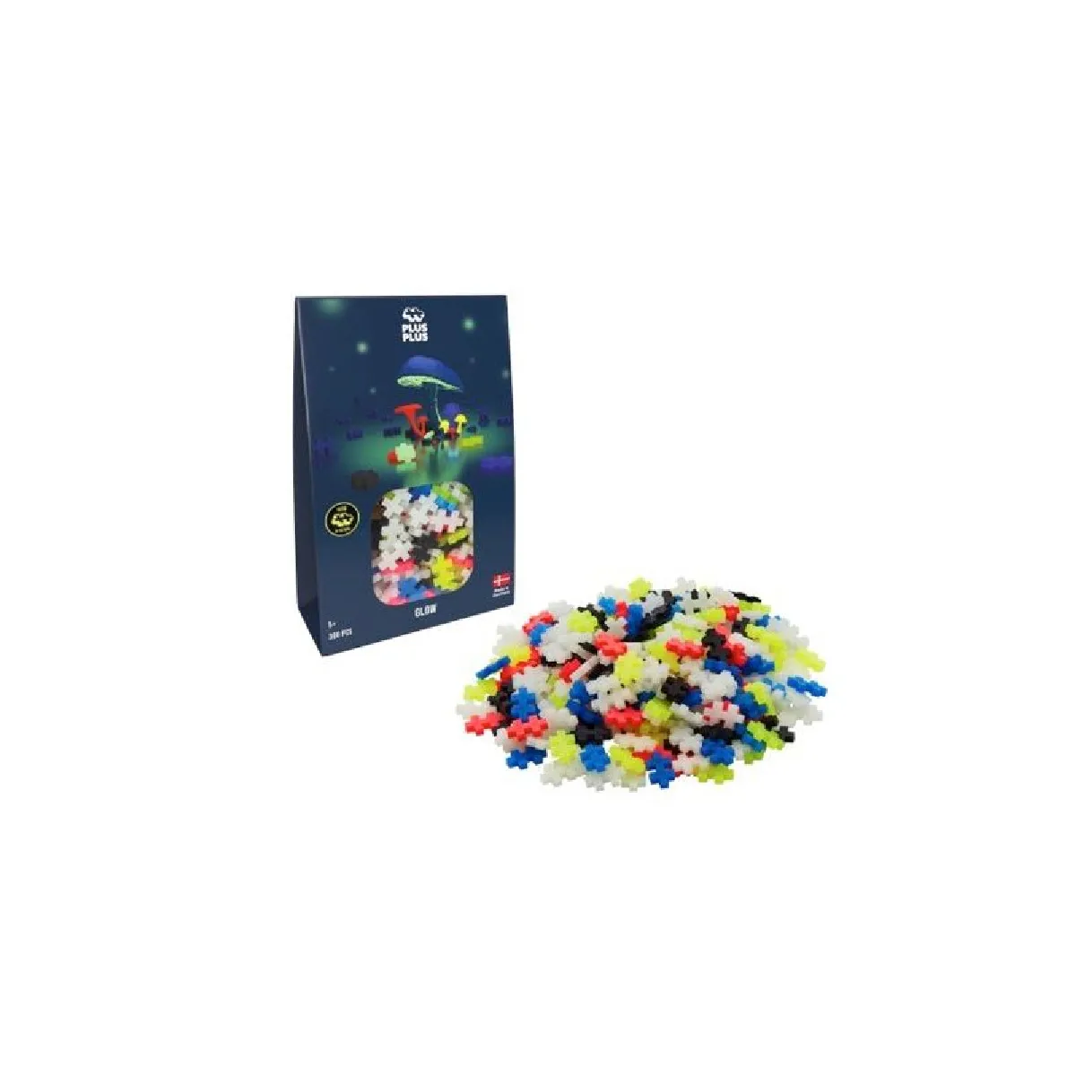 Plus-Plus - Jeu de construction - Recharge Phosphorescent - 300 pièces - Image 3