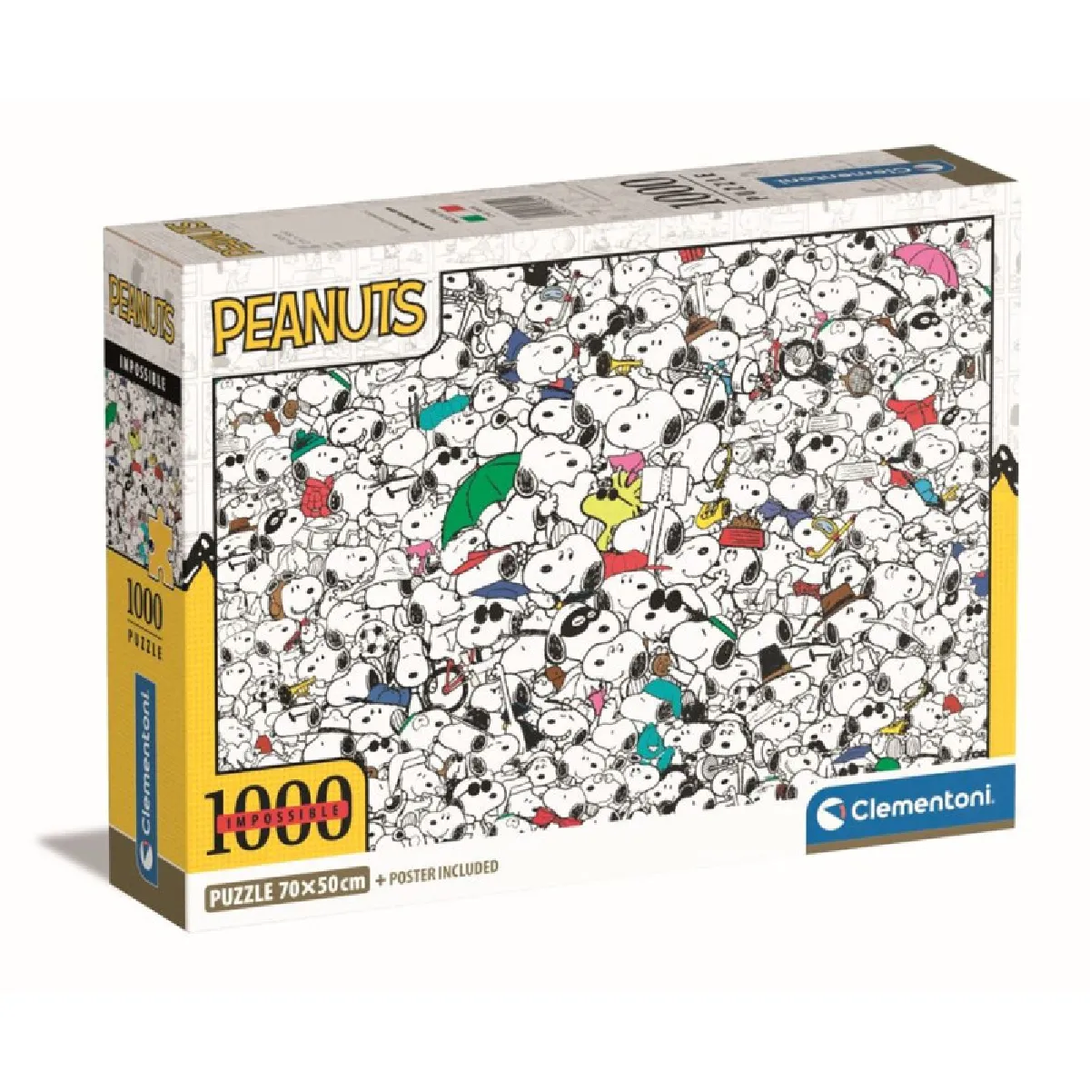 Compact 1000 pieces Impossible Snoopy