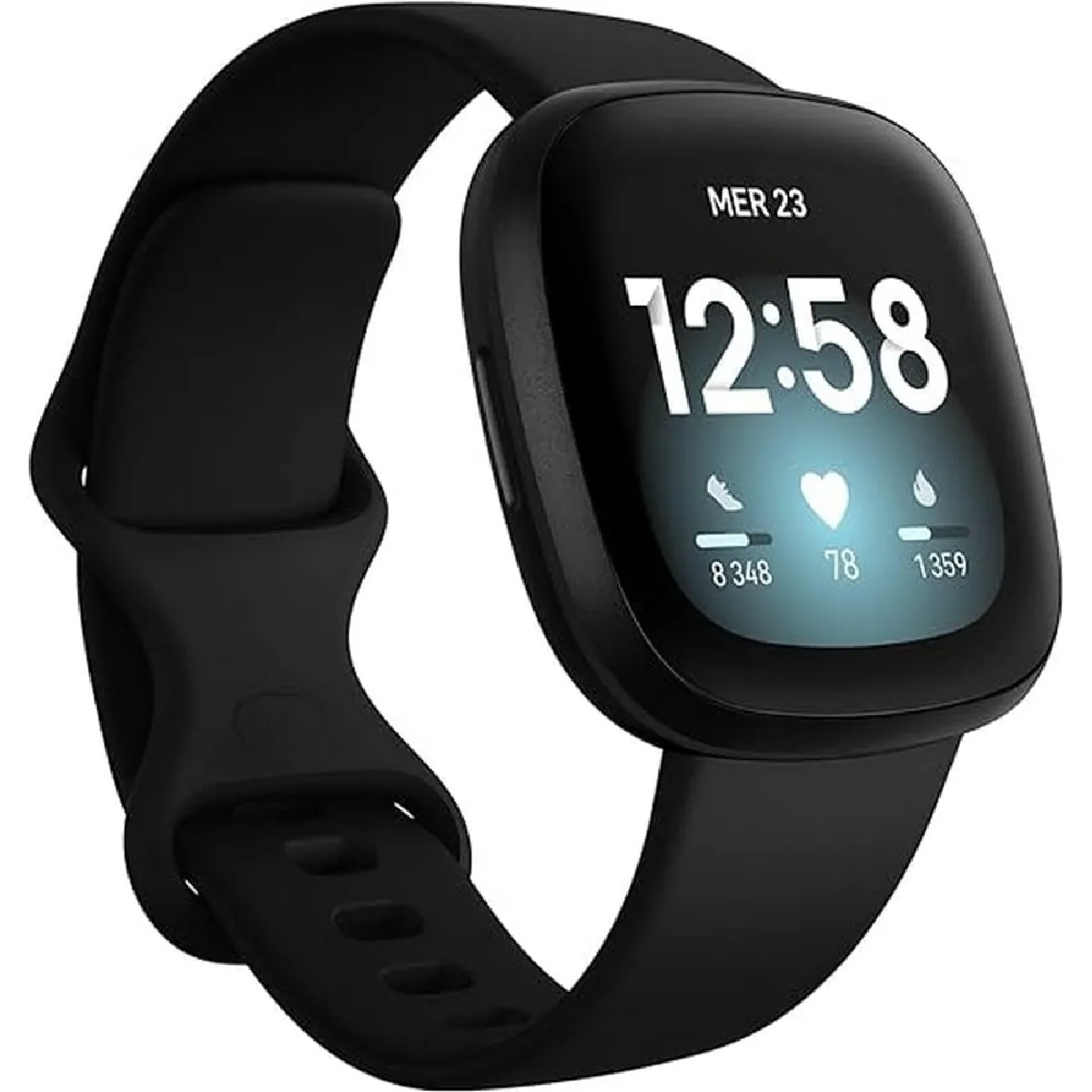 Versa 3 Santé & Fitness Smartwatch Gold - vue 2