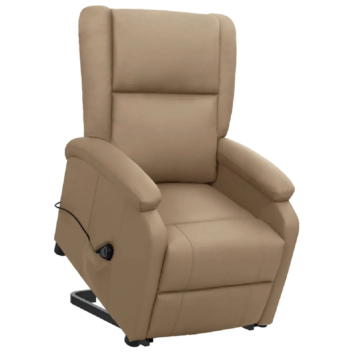 vidaXL Fauteuil Cappuccino Similicuir - vue 5