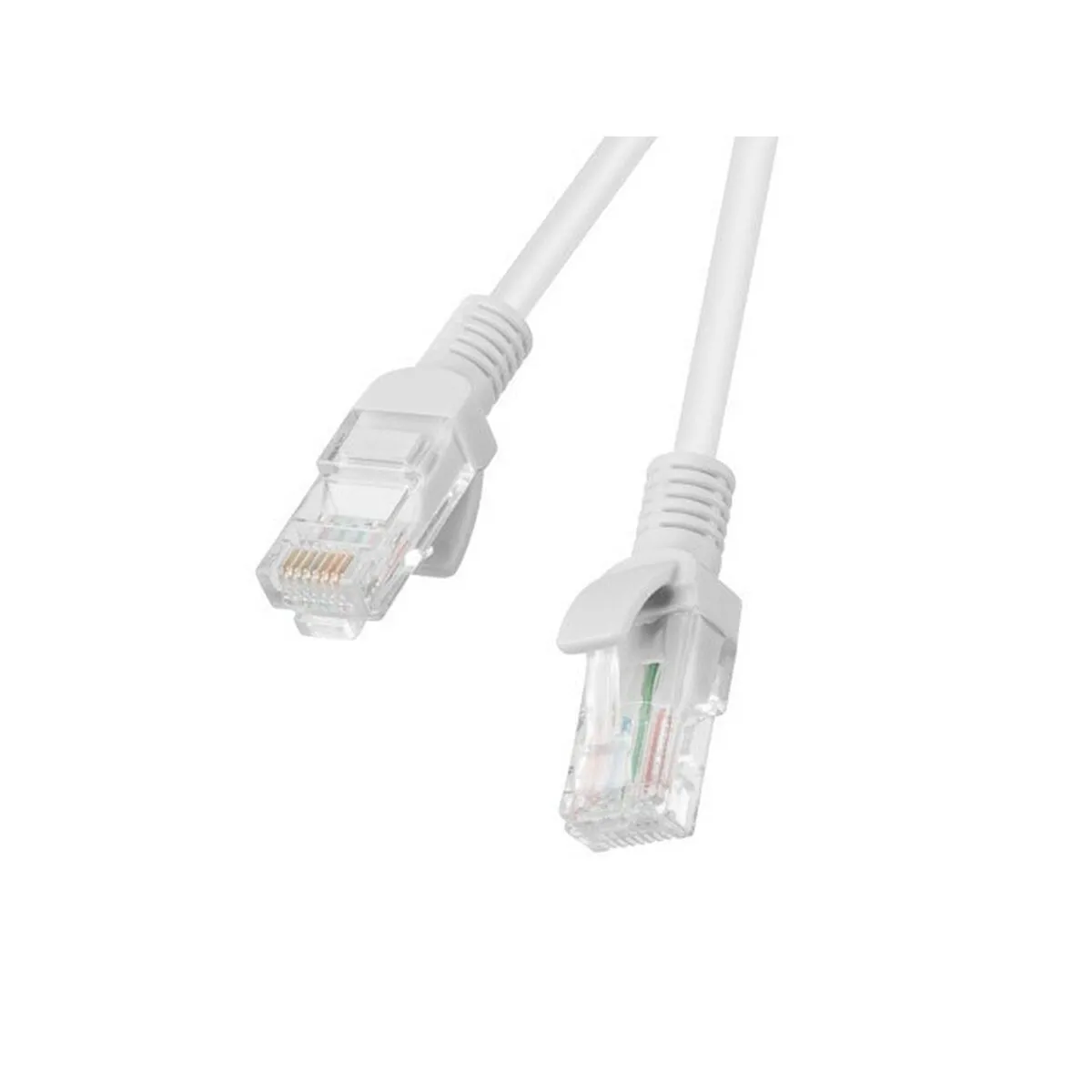 Lanberg Pack de 10 Câbles Réseau RJ45 UTP Cat.5e 25cm Gris - Image 3