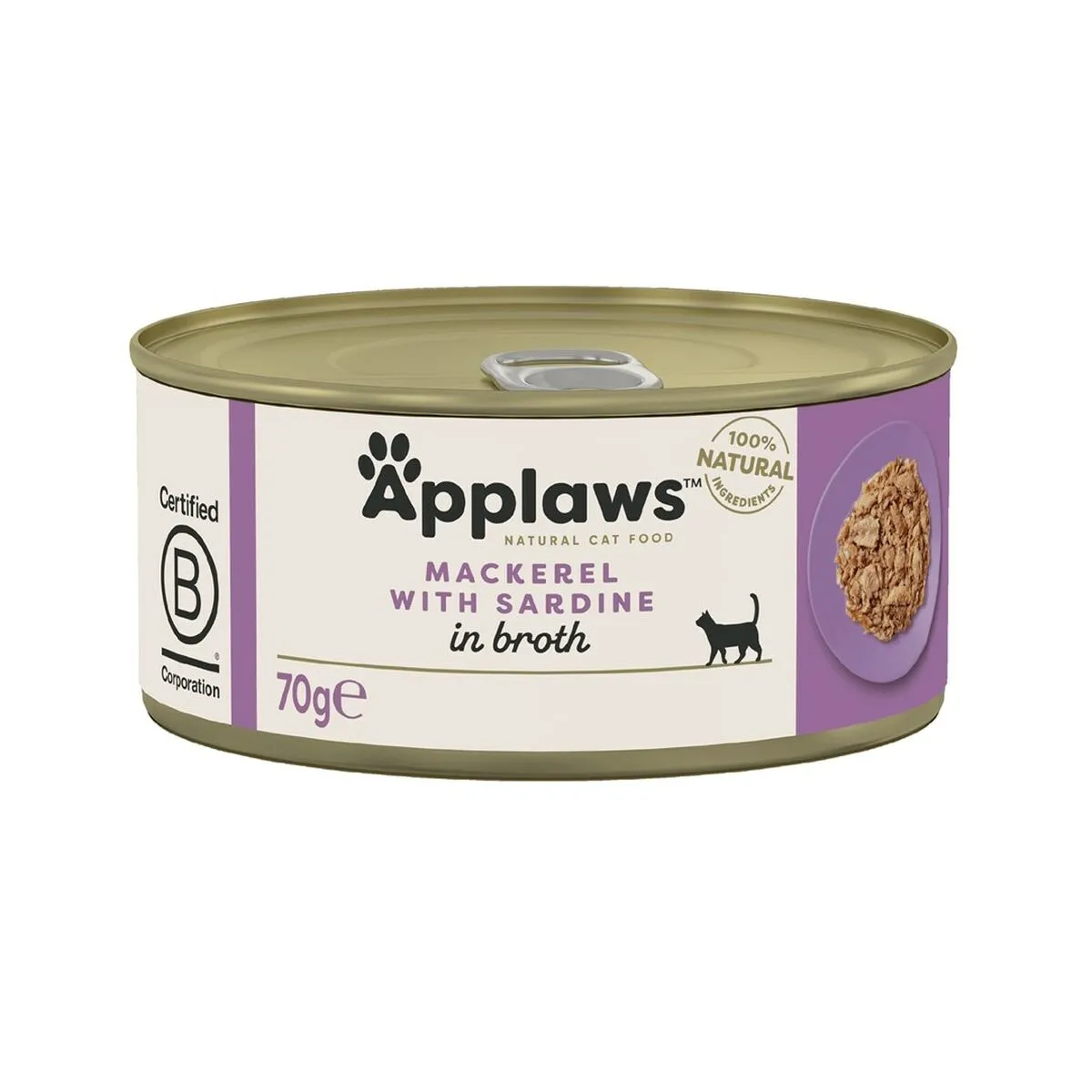 Meilleurs prix pour Aliments pour chat Applaws Mackerel with sardine in broth Poisson 70 g