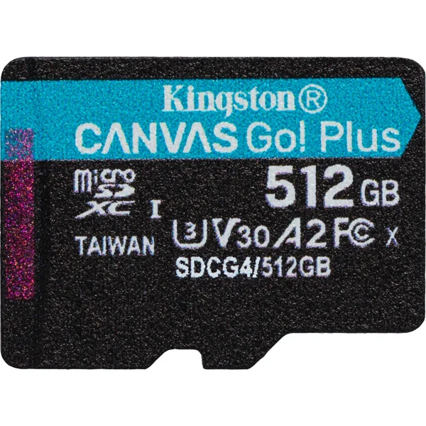 Kingston Canvas Go Plus - 512 Go