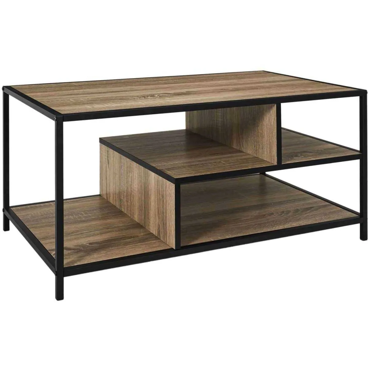 Comparer les prix de Table basse en bois et métal Edison.