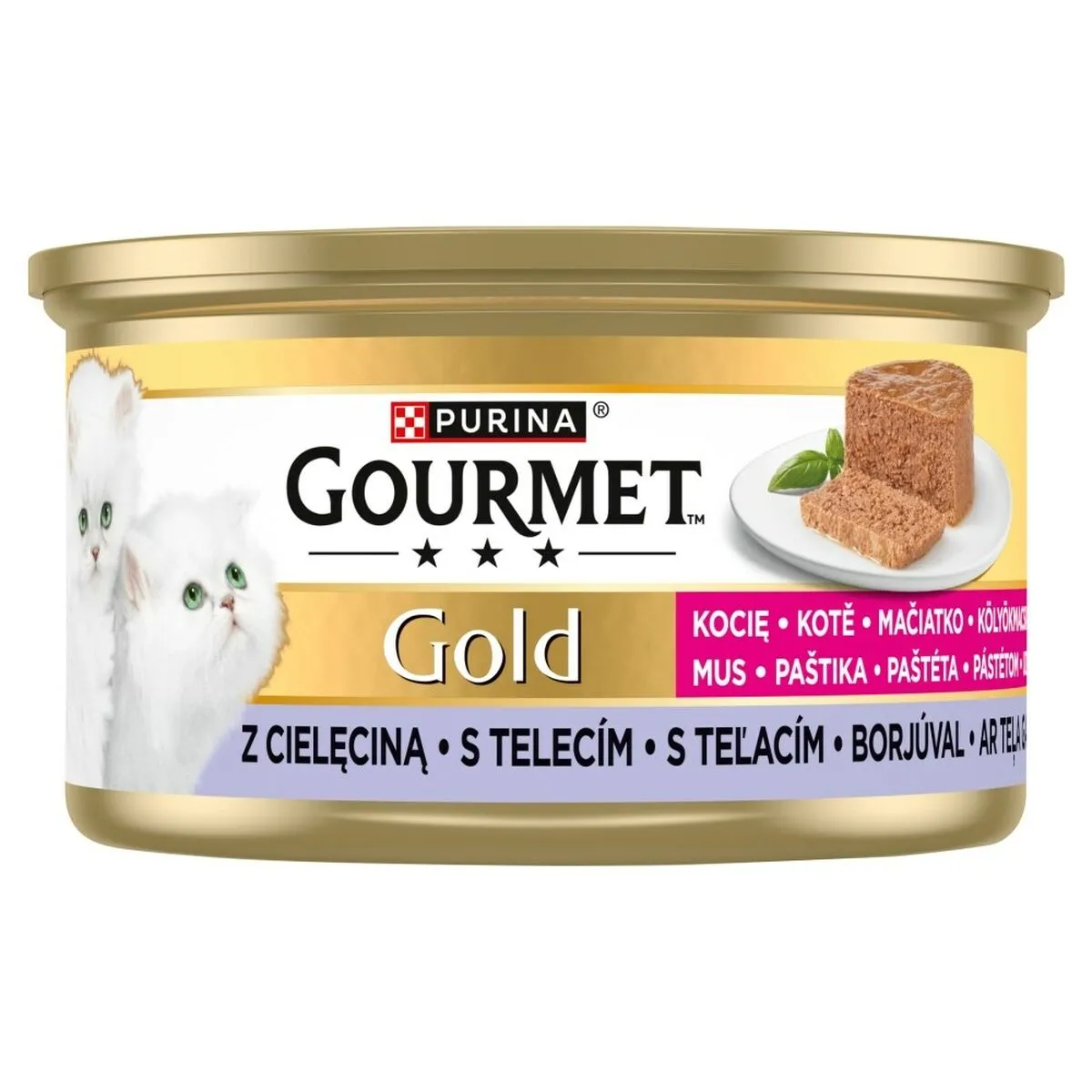 Comparer les prix de Aliments pour chat Purina Gourmet Gold Kitten Veal mousse 85 g