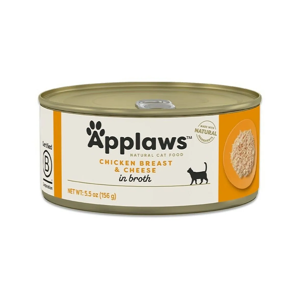 Comparer les prix de Aliments pour chat Applaws Chicken breast and cheese in broth Poulet Fromage 156 g