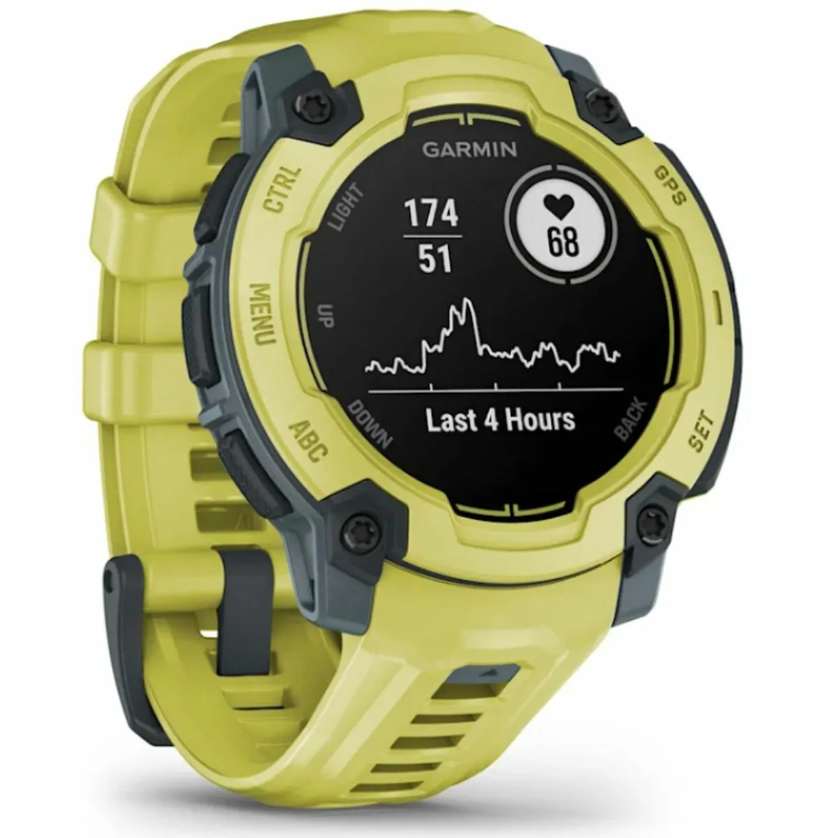 Garmin Instinct 3 AMOLED Montre GPS Robuste et connectée – avec Bracelet – Boîtier 45 mm - vue 2