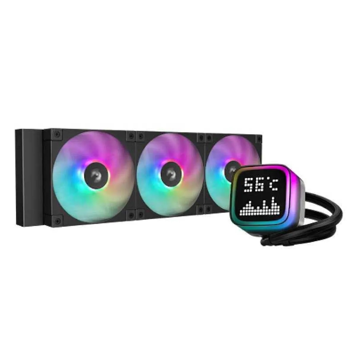 DEEPCOOL  kit watercooling LP360 - Noir