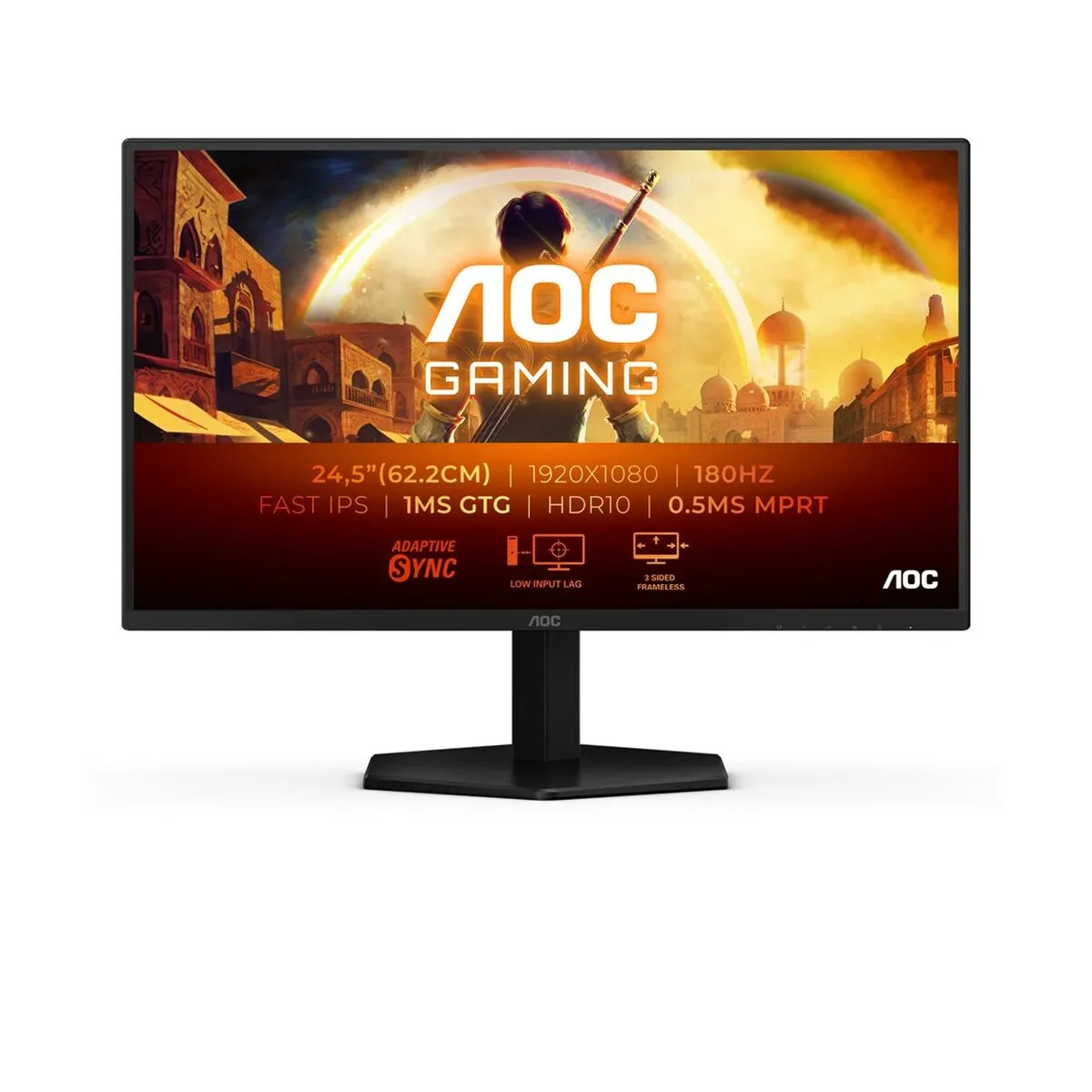 AOC 25G42E 24.5" FHD 180Hz Black