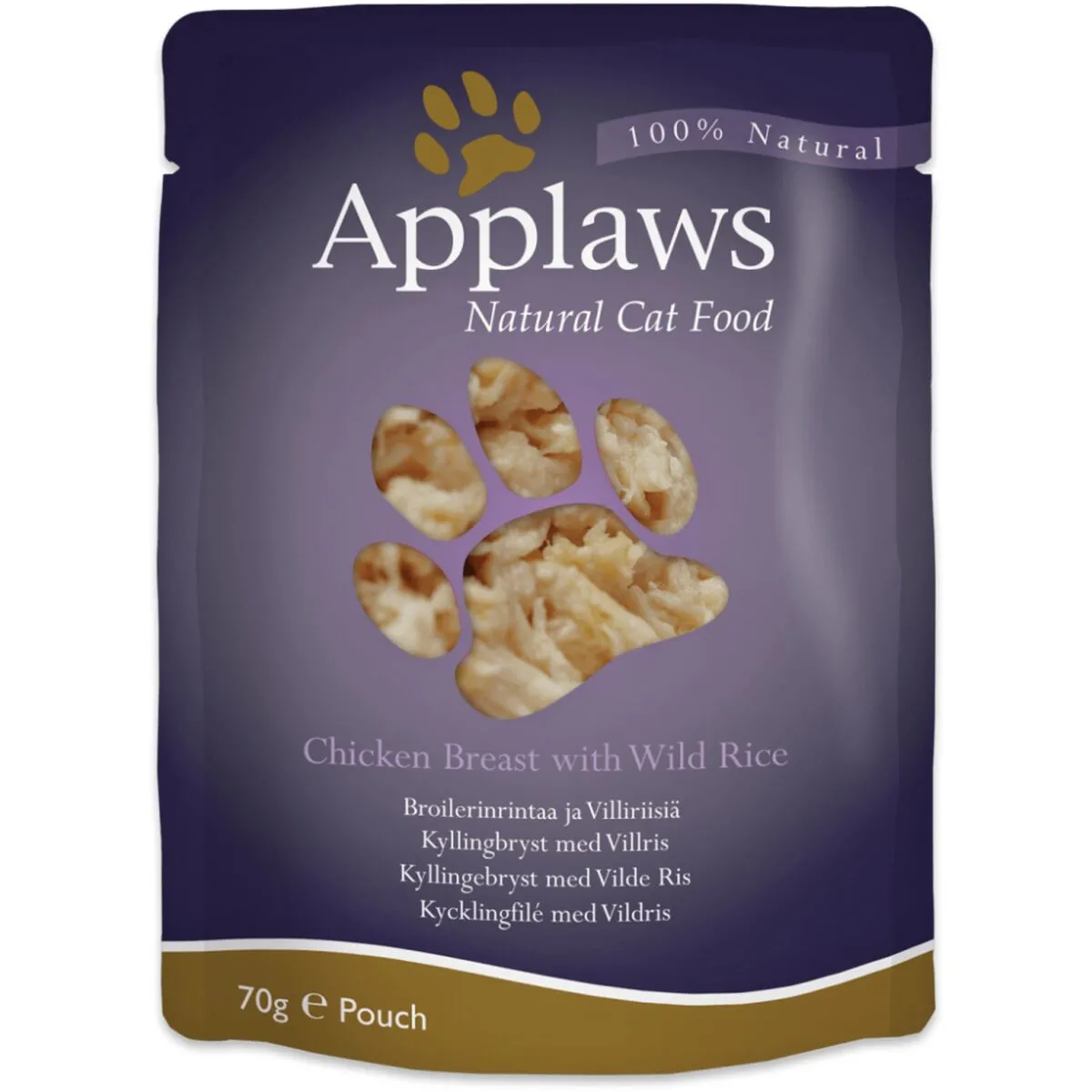 Comparer les prix de Aliments pour chat Applaws Poulet Riz 70 g