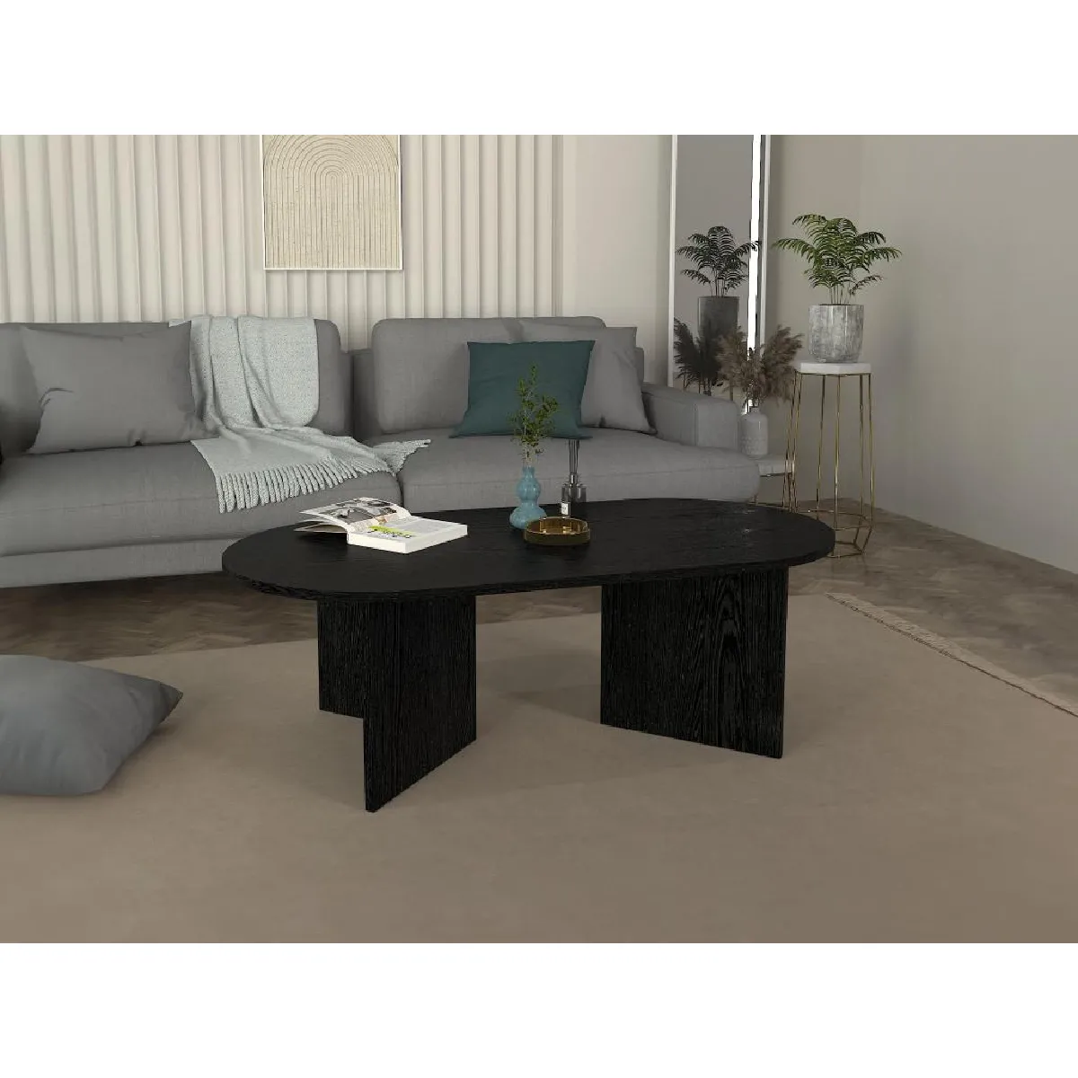 Meilleurs prix pour Table basse - Noir - TOPANIA