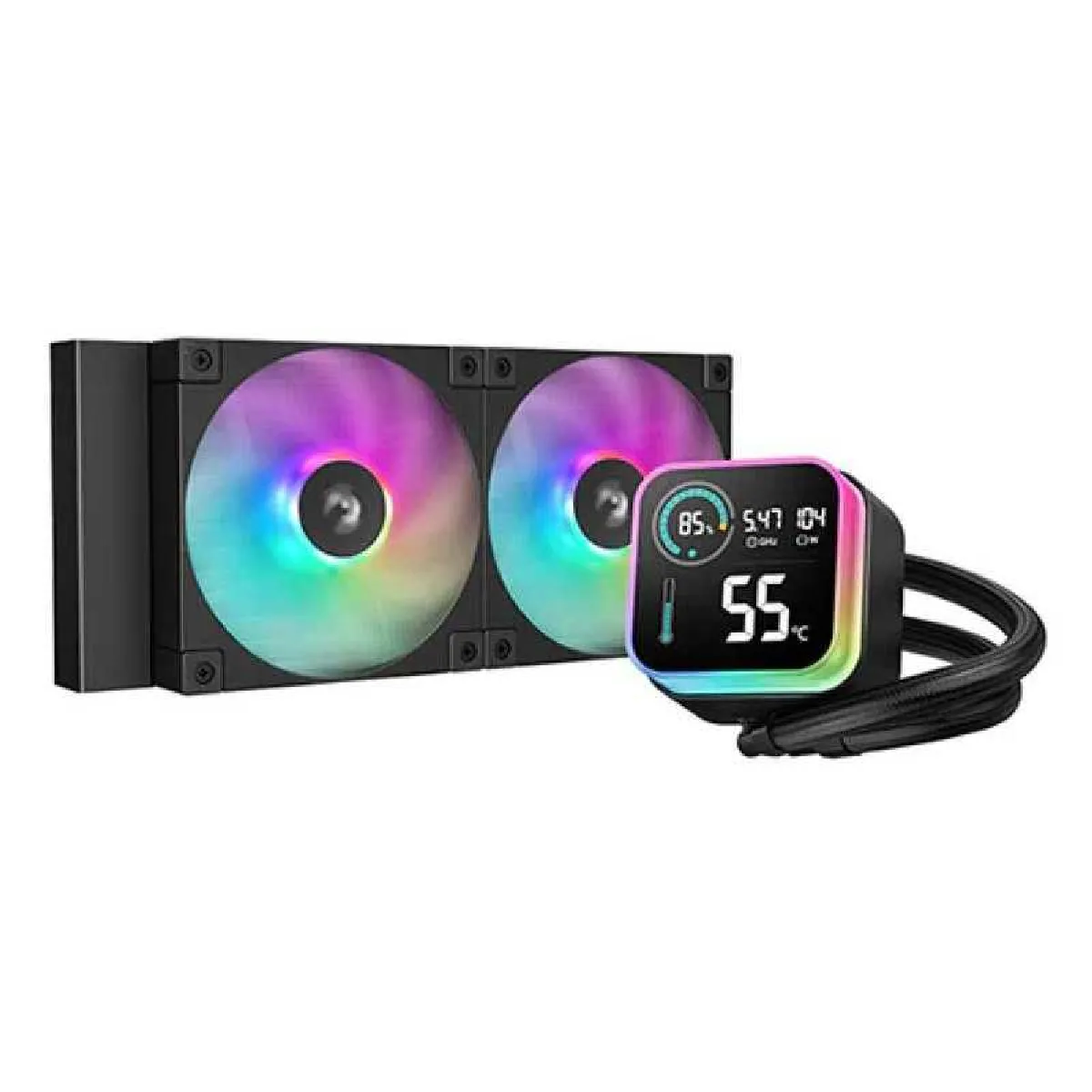 DEEPCOOL  Kit watercooling LQ240 - Noir