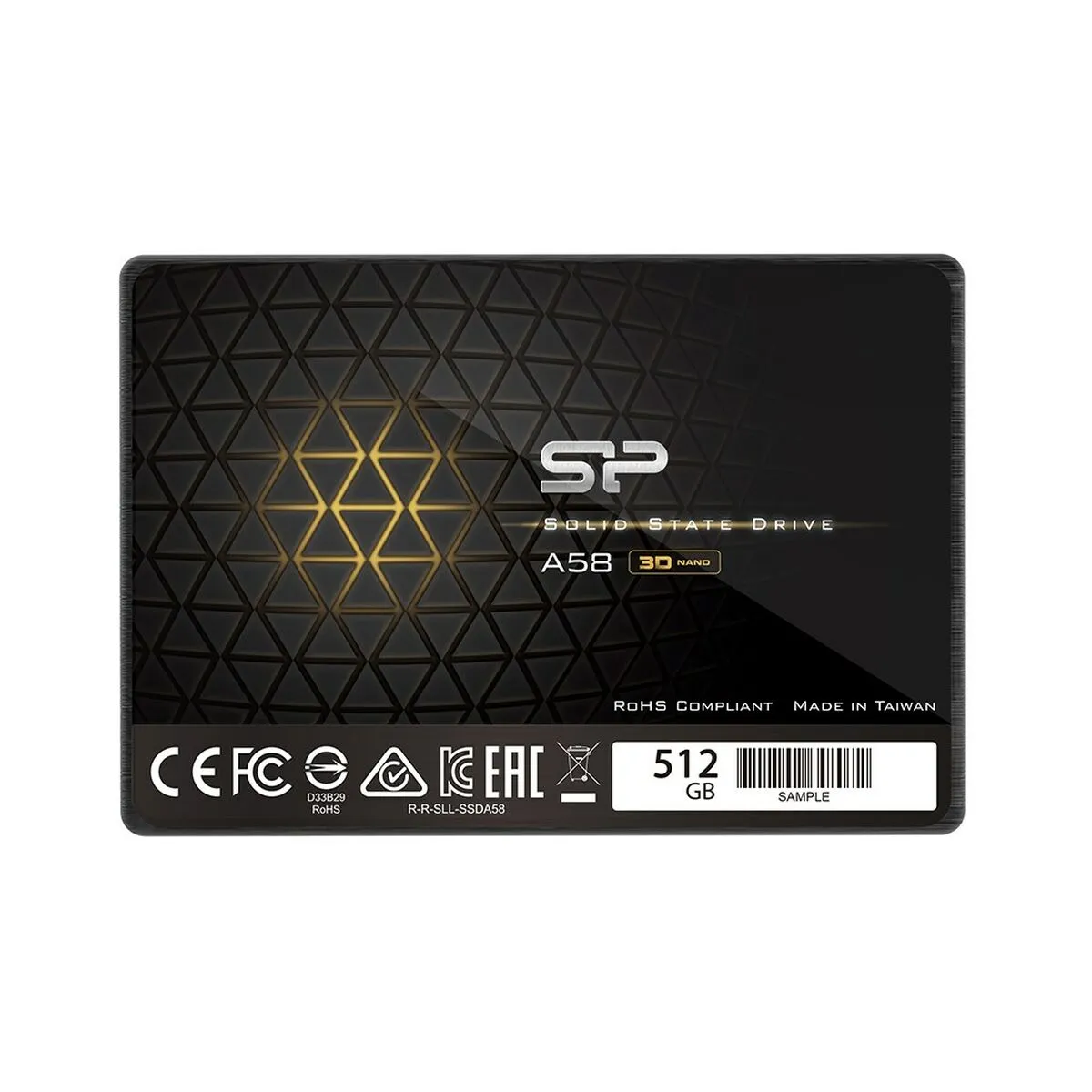 Silicon Power Ace A58 512GB 2.5in SATA SSD Black