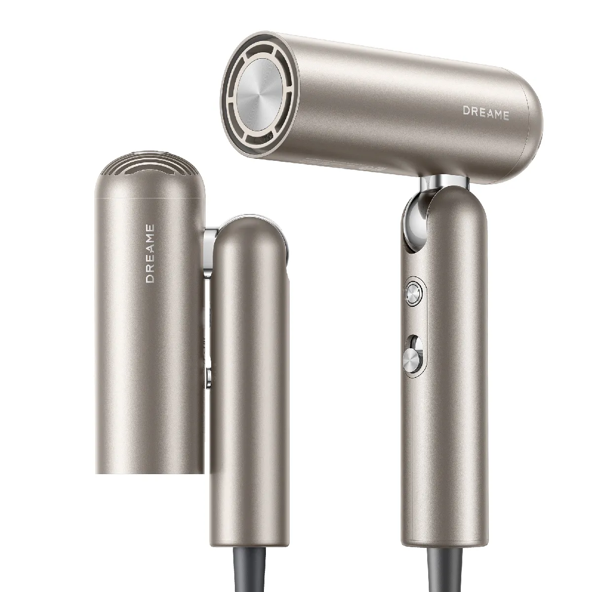 S&egrave;che-cheveux haute vitesse Dreame Pocket Neo, pliable en 3 formes - Gold