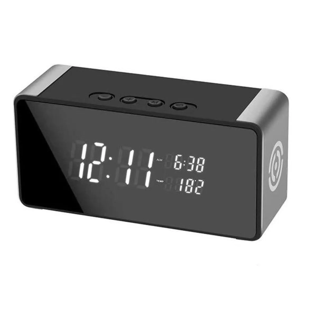 Totalcadeau Réveil Caméra Espion 4K Wi-Fi