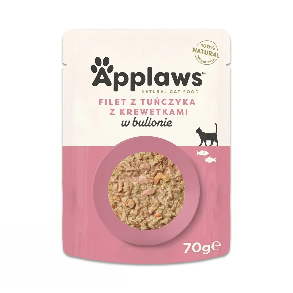 Comparer les prix de Aliments pour chat Applaws Tuna Fillet with prawn in broth Poisson 70 g