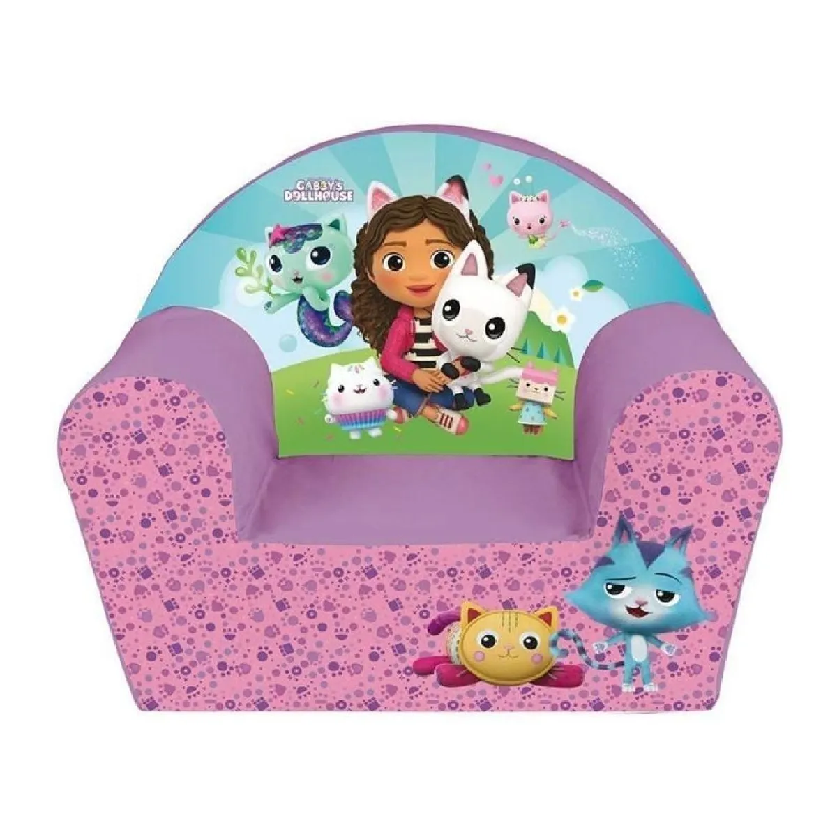 Fun house fauteuil club enfant – Rose Fun house fauteuil club enfant – Rose