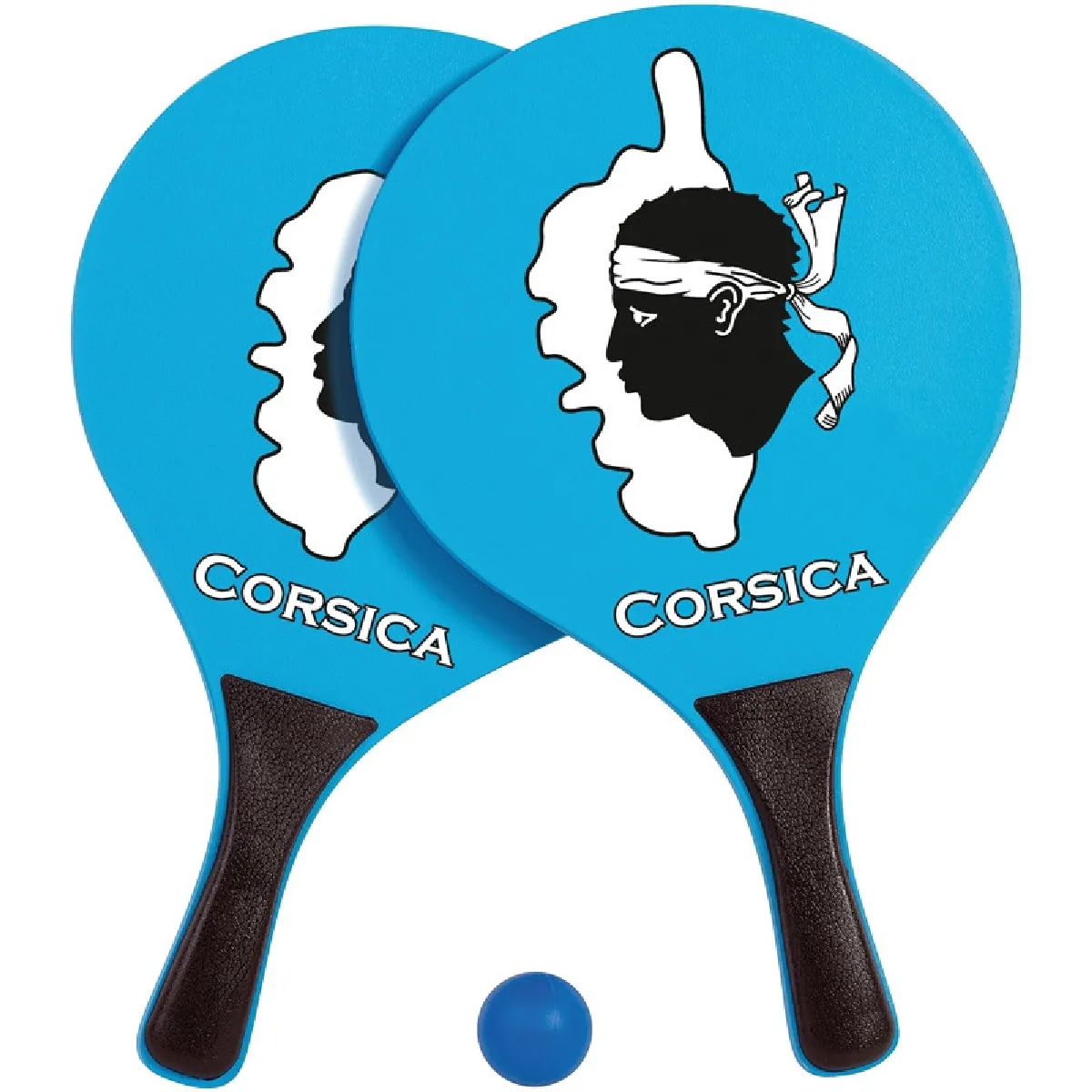 Wdk Partner Bleu Raquette Beach Ball Corse - Image 2