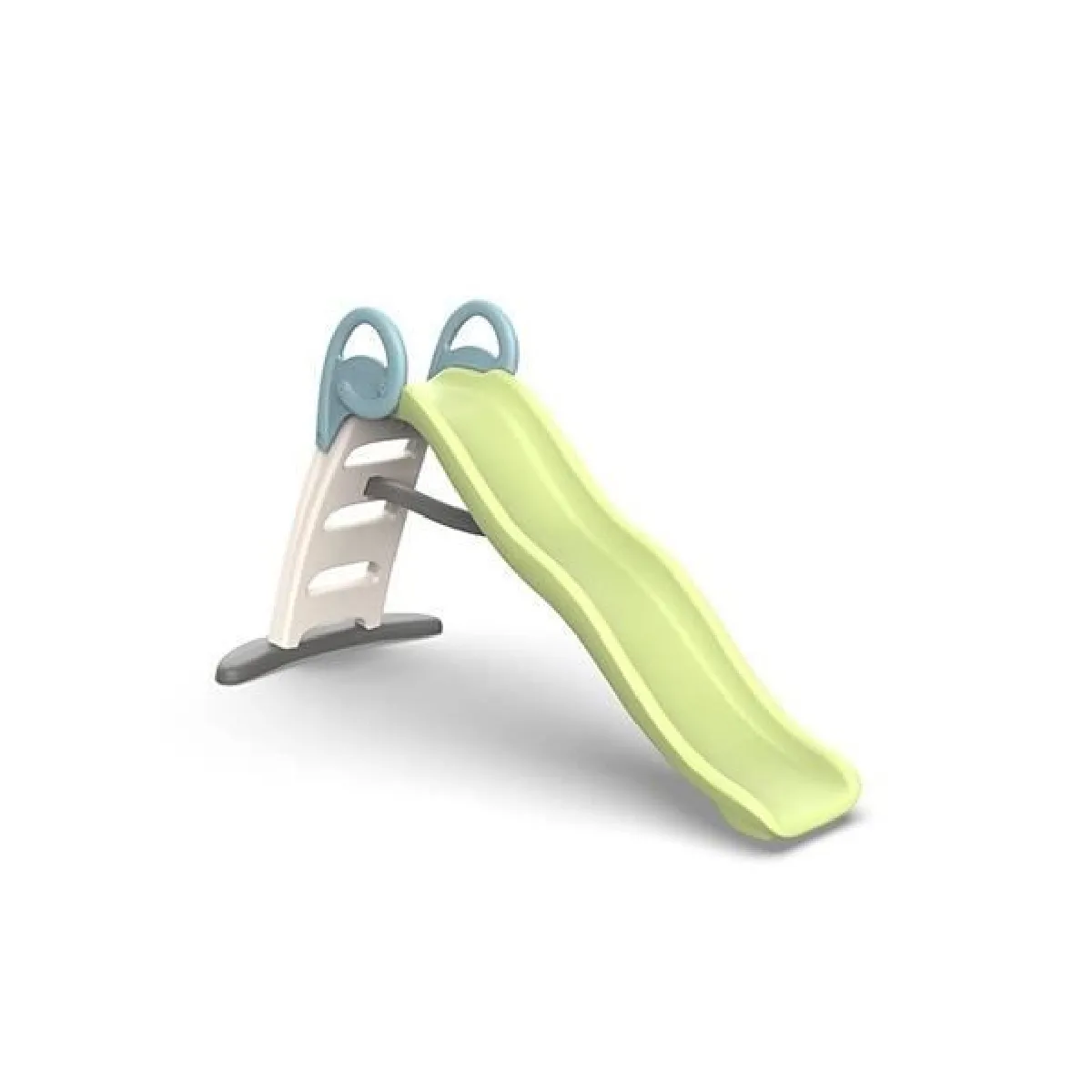 SMOBY Life - Toboggan Funny - Glisse de 2m - Echelle, marches antidérapantes - Anti-UV - Matiere Recyclé - Des 2 ans