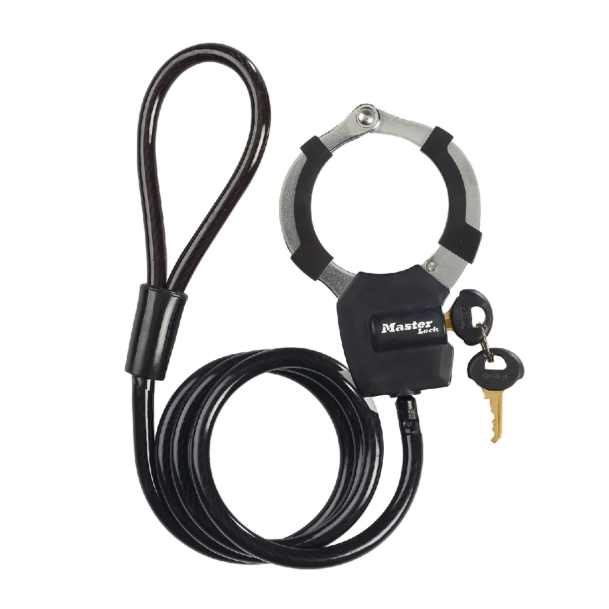 Master Lock Noir Street Cuff 1000 Mm Antivol - Neuf - Image 3
