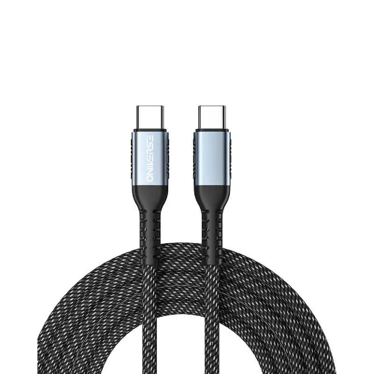 Oniverse Noir Câble De Charge Usb-C Vers Usb-C - 100 W