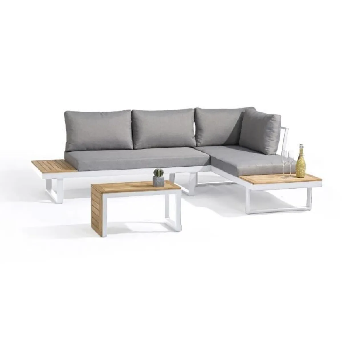 Dcb garden salon de jardin modulable 4 places Dcb garden salon de jardin modulable 4 places