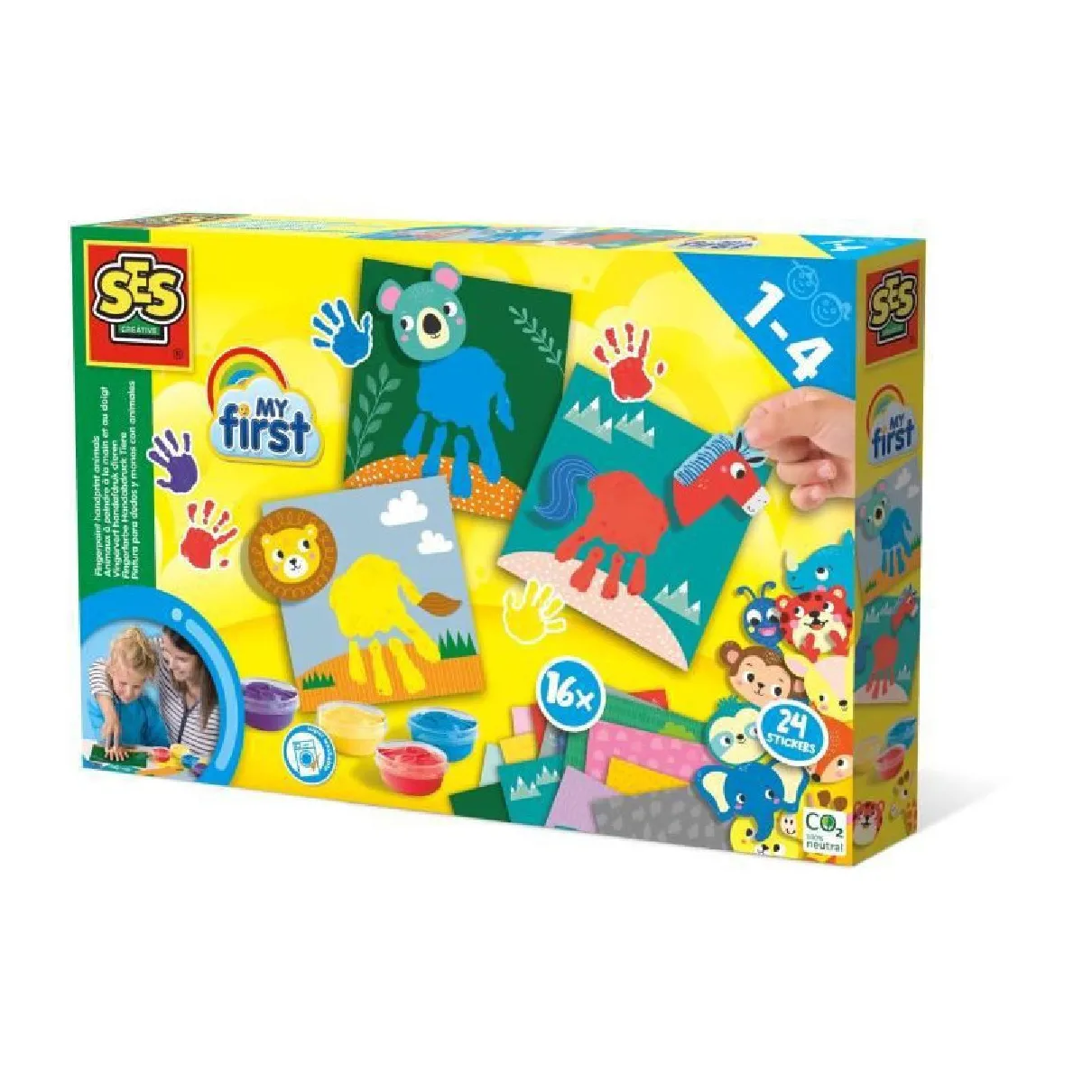 Ses Creative Coffret Peinture Animaux