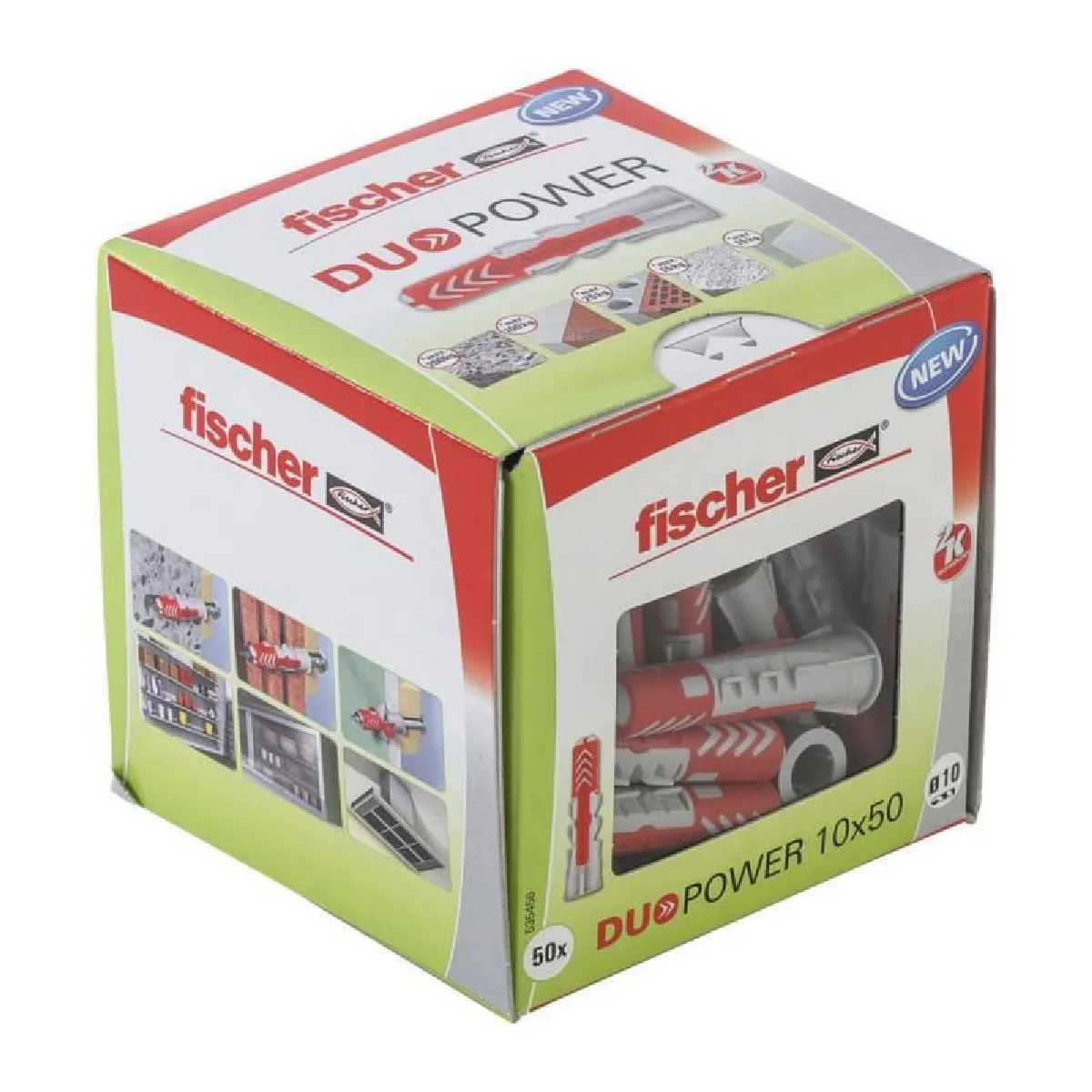 Fischer Chevilles nylon universelles - Boîte de 50