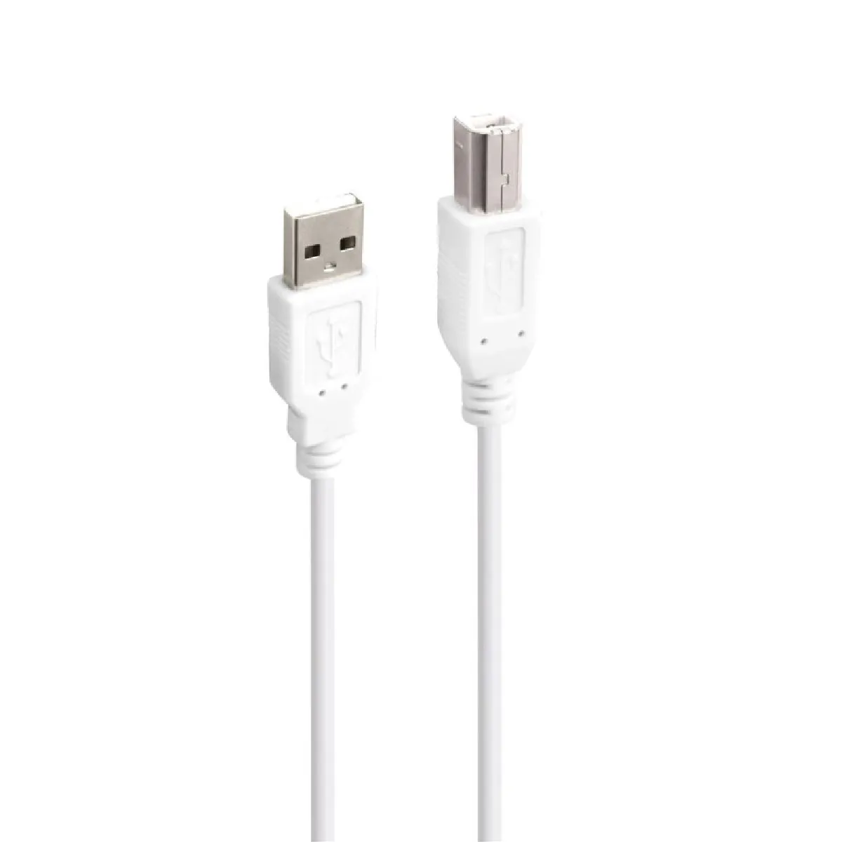 Accsup - Câble Imprimante USB-A vers USB-B 2.0 - 1,8m - Blanc - Image 4