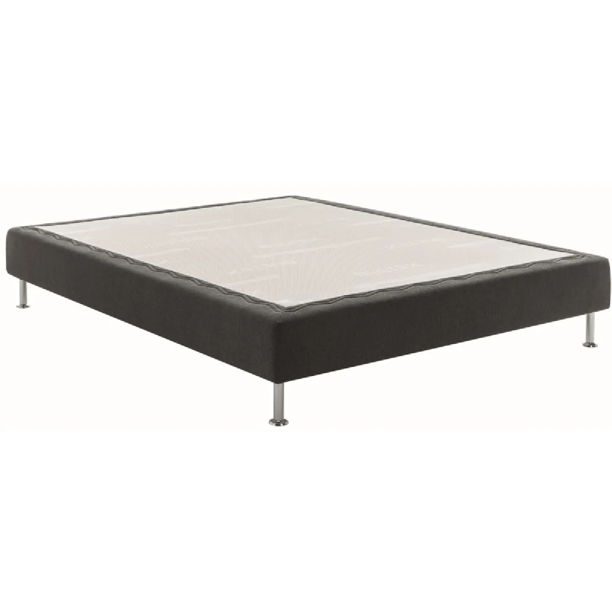 Sommier Bultex RESET GRIS FONCE 140x190 Sommier Bultex RESET GRIS FONCE 140x190
