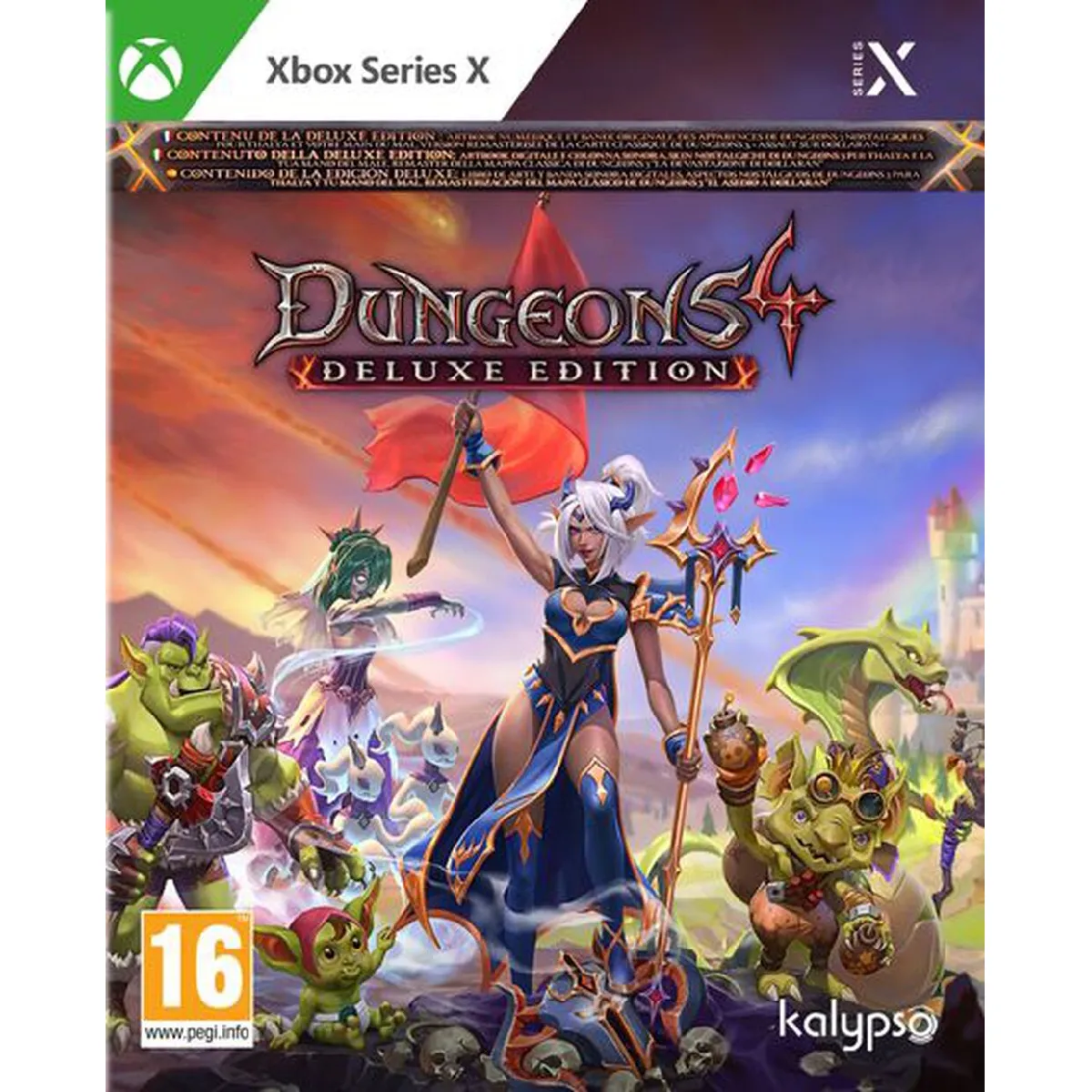 Kalypso Vert/Clair/Rouge Dungeons 4 - Deluxe Edition - Neuf - Image 3