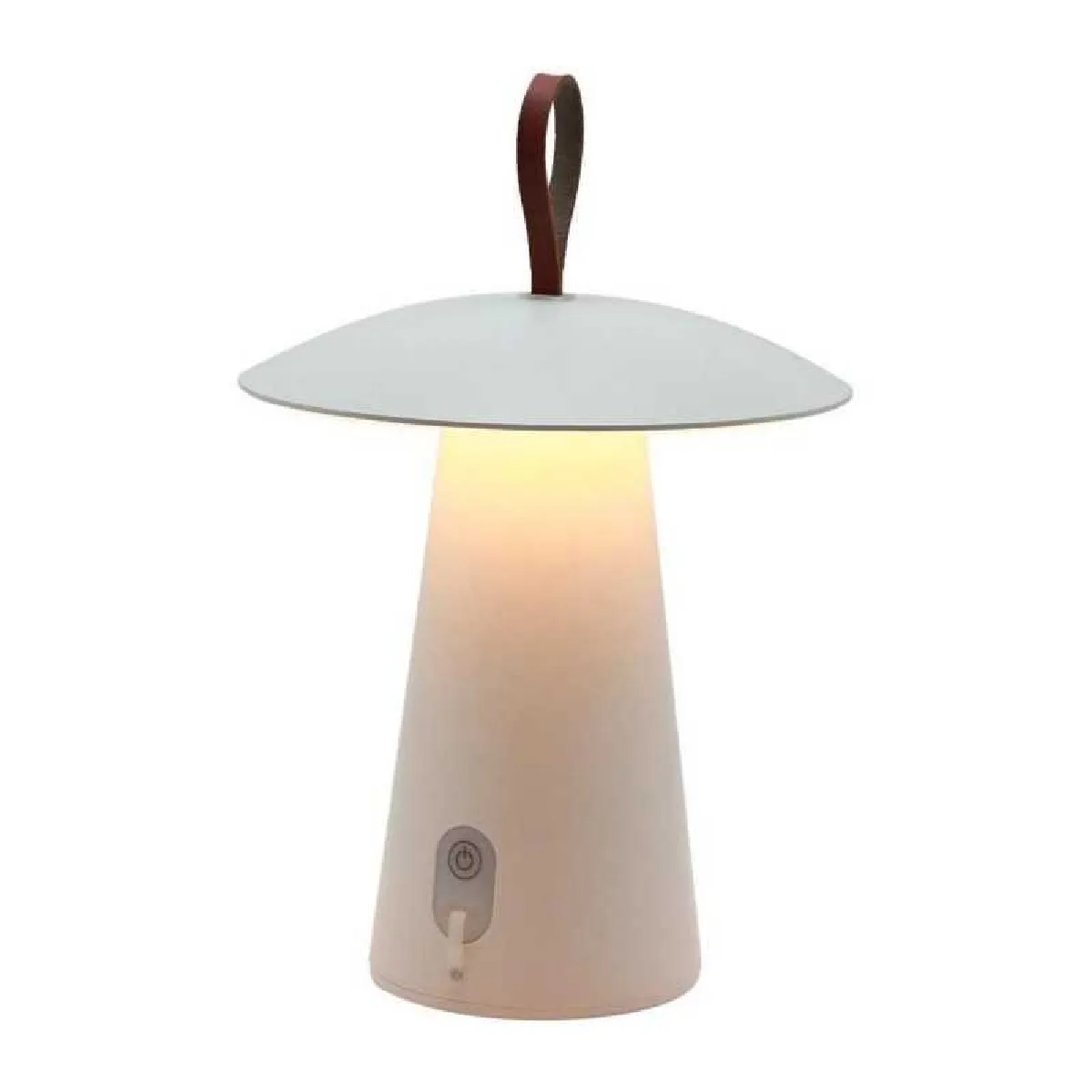 Non Communiqué Blanc Lampe De Table Sans Fil Fungy H29cm - Image 3