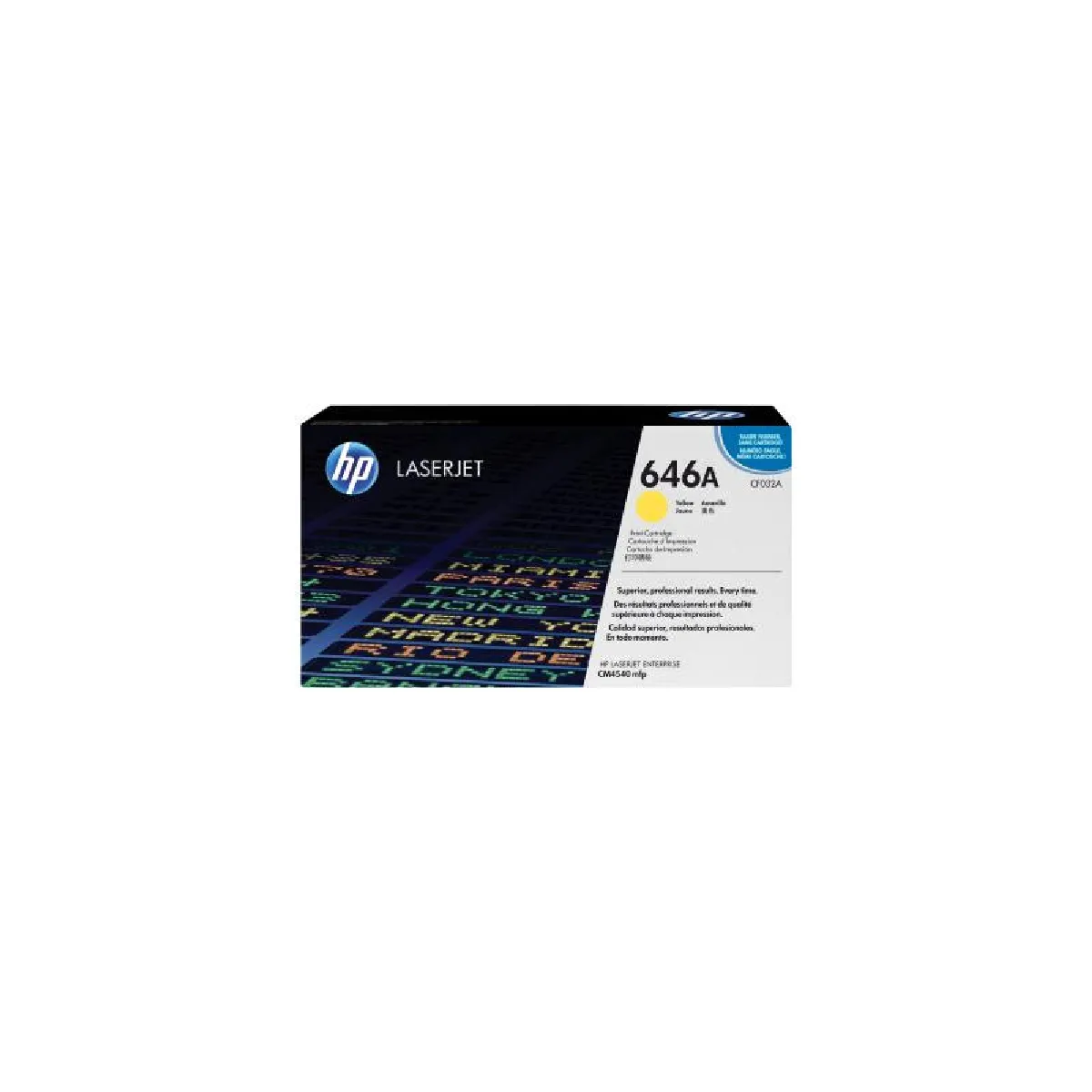 Hp Cartouche toner laser 646A - Jaune