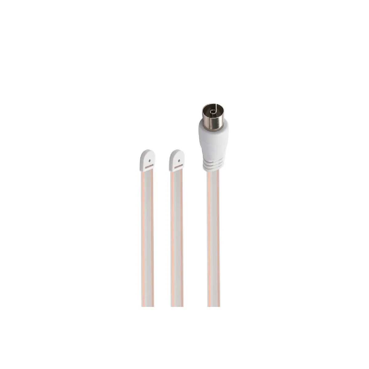 Accsup Antenne FM filaire en ruban avec fiche coaxiale femelle 9,52 mm pour réception radio haute fidélité - Image 3