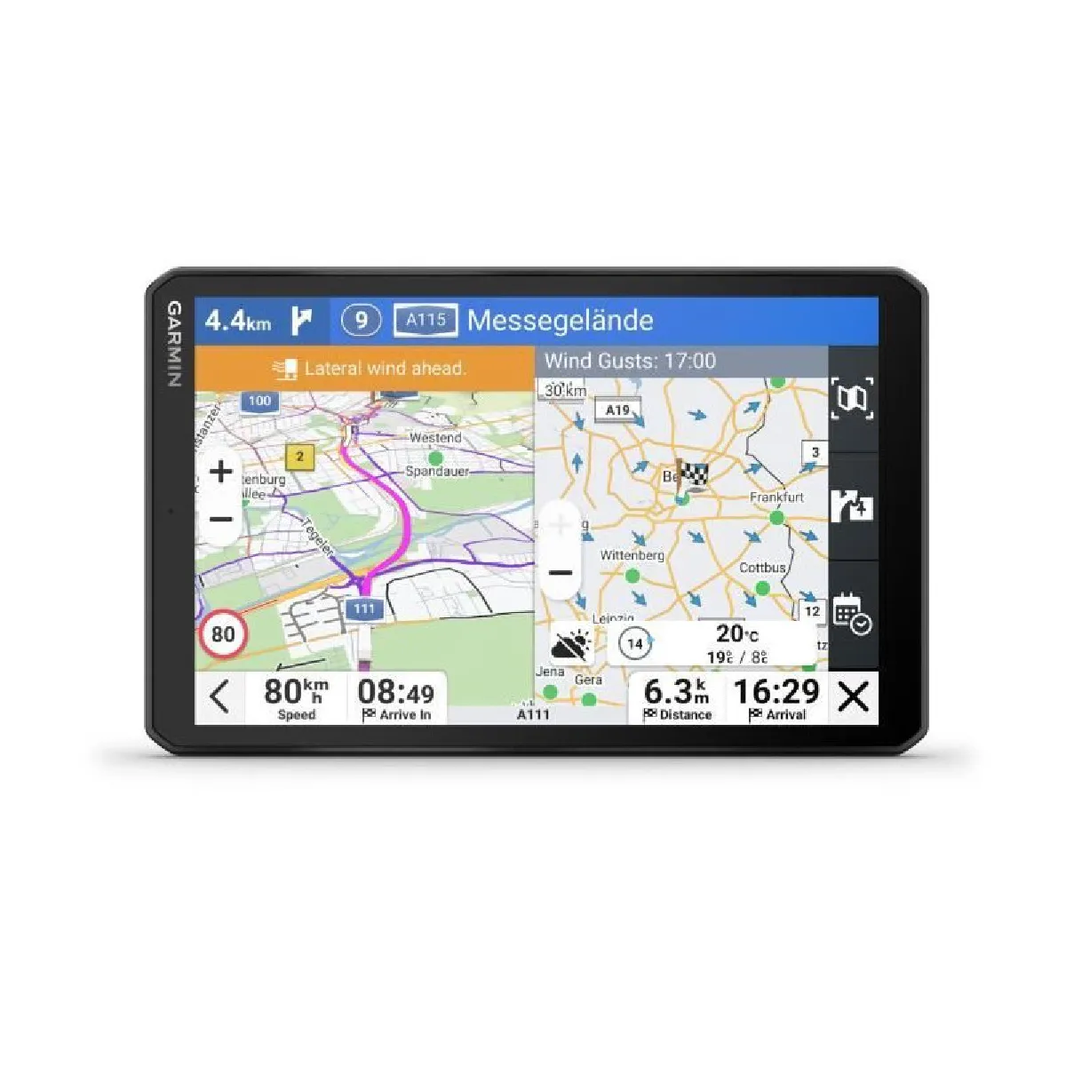 GPS poids lourds GARMIN Dezl LGV820 Europe entiere communauté dezl