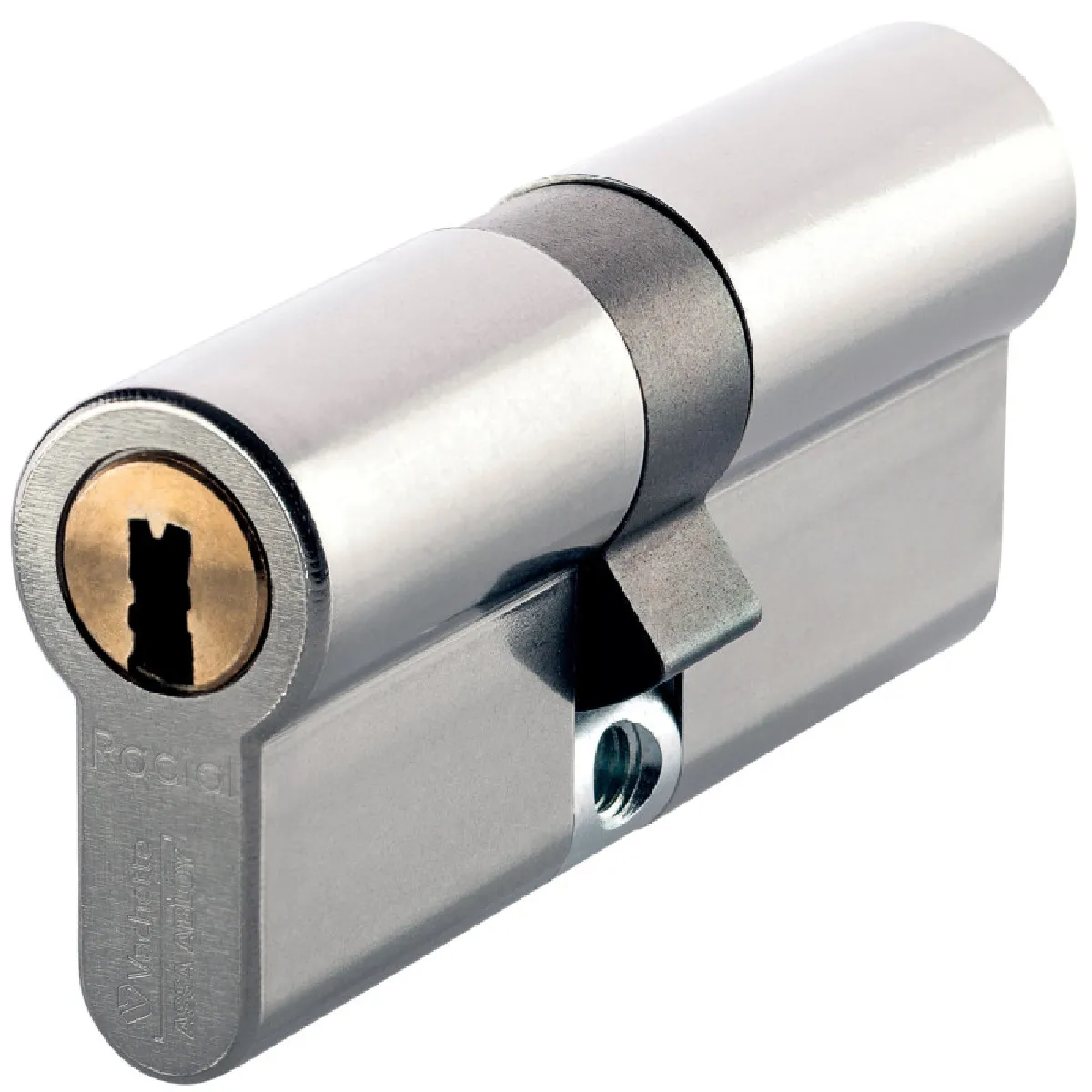 Cylindre Européen 35/35 - 70 Mm - Serrure à Barillet - Contrôle Tactile - Zinc - Sans Marque