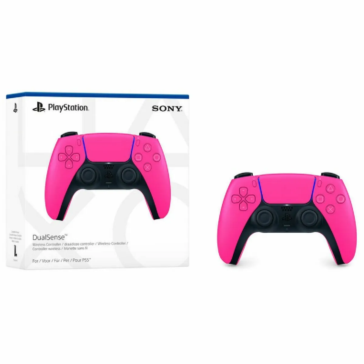Sony - Manette DualSense V2 - PlayStation 5 et PC - Rose - Image 4