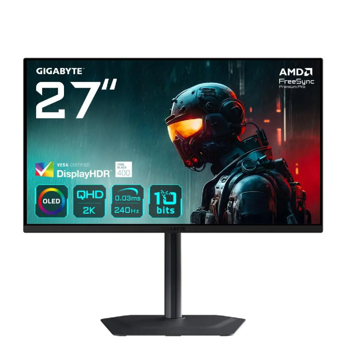 Gigabyte - MO27Q2 - Moniteur Gaming - 27 pouces - QHD - 240Hz - Image 3