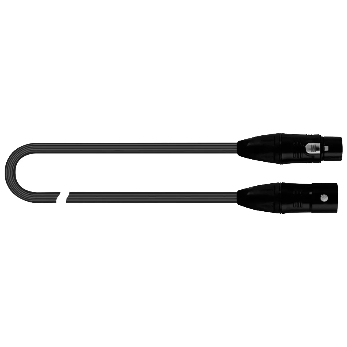 Quik Lok Noir Câble Audio Just - 5 M