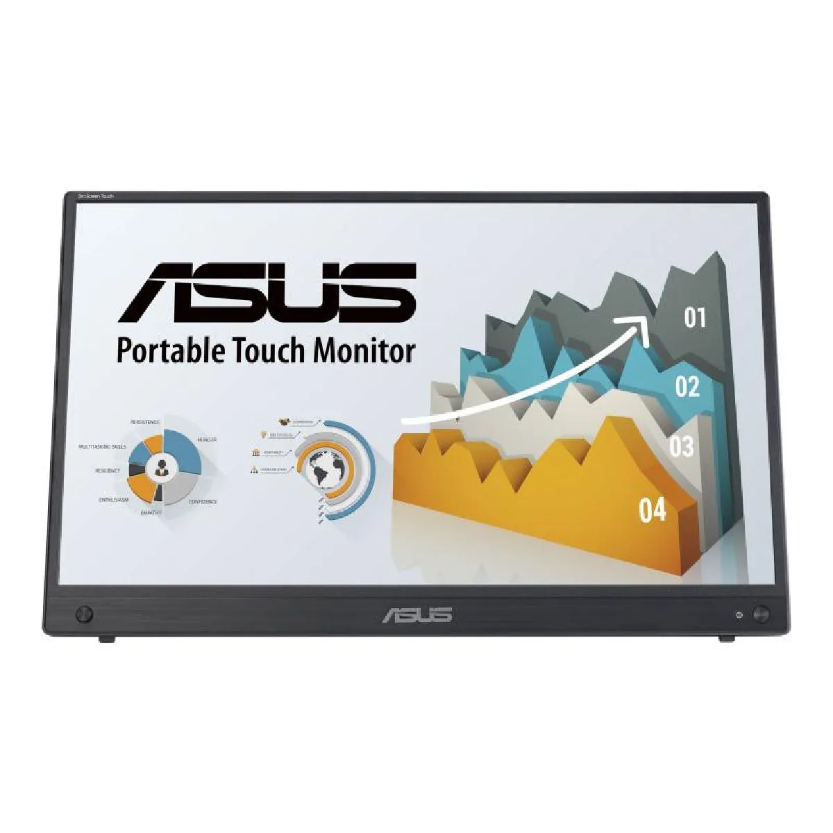 ASUS Monitor portable MB16AMTR ZenScreen 90LM04S0 B02170