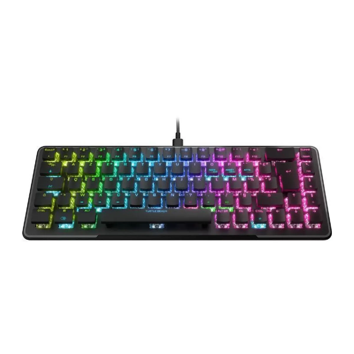 Turtle Beach Noir Vulcan Ii Mini Clavier De Jeu Mécanique (Switch Optique Titan Ii) Filaire Rgb, 65 % - Azerty - Image 6
