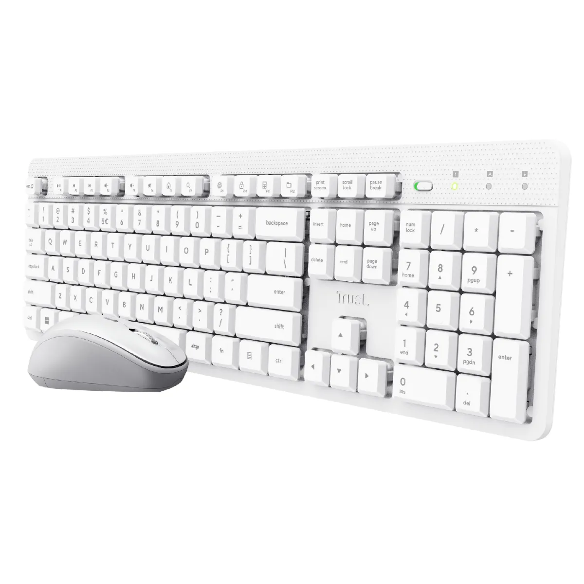 Kit Souris Et Clavier Sans Fil Trust Ds-330x - Occasion Fonctionnel